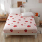 Skin-friendly Cotton Bed Sheet Single Piece Cotton Bed Cover Non-slip Fixed Mattress Cover Dust Protection Cover Bedding