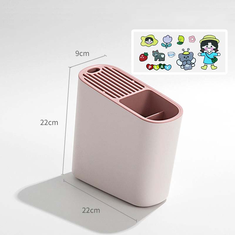 Kitchen Supplies Knife Fruit Knife Storage Rack Multi-function Household Cutlery Storage Box