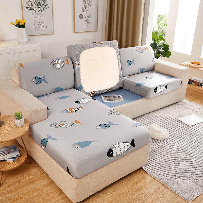 Waterproof Sofa Cushion Cover All-inclusive Sofa Cover Universal Elastic Cushion Cover All Seasons Universal Sofa Cover Cover