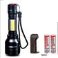 C8 Strong Light Flashlight Rechargeable Super Bright Multi-function Long-range Mini Led Special Force 5000