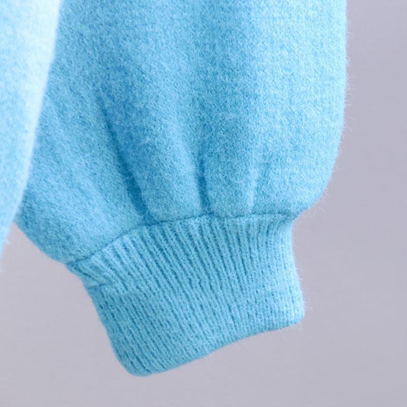 Women's Knitted Thicken Pullovers Sweater Autumn Winter Oversize Sweater Women Long Sleeve Casual Solid Sweaters Female