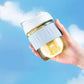 Water Cup Heat-resistant Coffee Cup Female Simple Cute Summer Compact Portable Ins Wind Summer Plastic Straw Cup