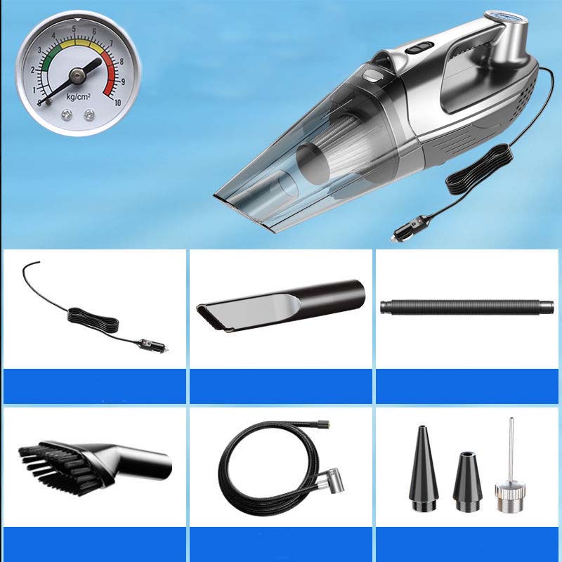 Car Vacuum Cleaner Inflatable Pump Car Wireless Charging Powerful Special Car Two-purpose High-power Four-in-one