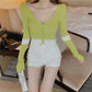 Spring Zipper Jacket Long Sleeve Cardigan Casual Sweater Fashion Slim Young Women Sweater