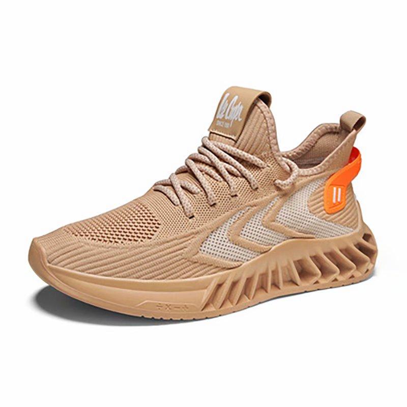 KYLIN Men's Shoes Casual Sports Shoes Flying Shuttle Breathable Blade Cushioning Tide Shoes Mesh Tennis Shoes