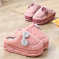 Autumn and Winter Pure Cotton Slippers Indoor Non-slip Soft-soled Shoes Warm Simple Plush Cotton Shoes