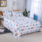 Bedding One-piece Pure Cotton Quilt Warm Bedding All-cotton Double Three-piece Suit Four-season General Exquisite Printing Pattern Color-fast Washable