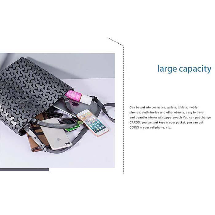 Women Laser Geometry Rhombic Bags Shoulder Bag Fashion Trend Geometric Rhombic Package