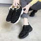Winter Plus Velvet Thickened Women's Shoes Bottom Non-slip Wear-resistant Lightweight and Warm Women's Winter Cotton Shoes Sports Shoes