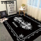 European Folk-custom Fresh  Printed  Carpets Rugs For Home Living Room Chair Pad
