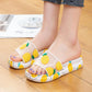 Summer Ladies Cartoon Non-slip Sandals  Slippers Home Soft-soled Bathroom Slippers Cartoon Cute Thick-soled Slippers