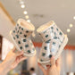 Girls' Shoes Snow Boots Waterproof and Anti-skid Winter Plush Cotton Boots Thickened Short Boots Children's Large Cotton Shoes