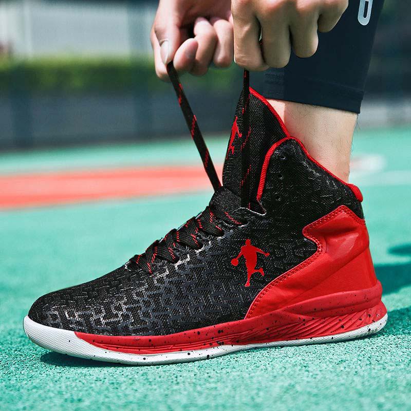 37-47 Men Sneakers Shockproof Basketball Shoes Non-slip Lightweight Breathable Couple Running Shoes