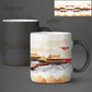 Beijing Wanli Great Wall Retro Architecture Forbidden City Classical Chinese Style Ceramic Cup Heat Discoloration Cup Water Cup Mug