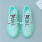 Spring  Summer Mesh Breathable Sports Shoes  Female Students Korean Version  All-match Casual Sports Shoes Flat-bottomed Thick-soled Women's Shoes