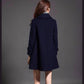 Autumn Winter Jacket Women Overcoat Wool Coat Plus Size 3xl 4xl Slim Blend Clothes Ladies Outerwear