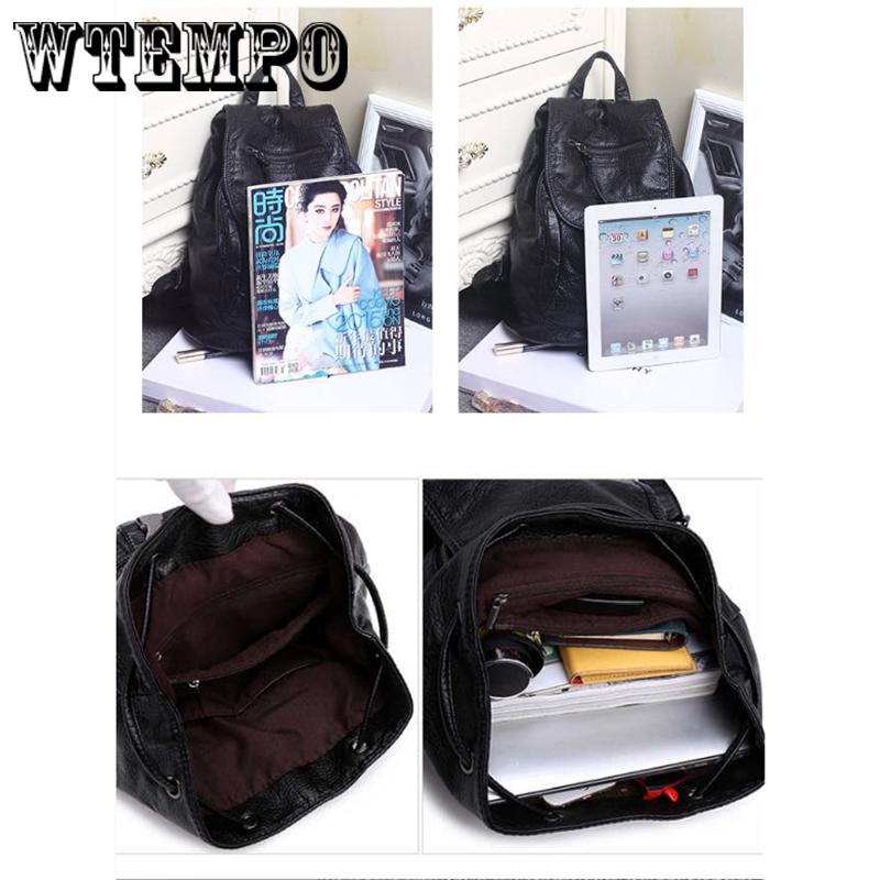 Fashion Women Backpack Women's PU Leather Backpacks Girl School Bag backpack shoulder Bags Travel