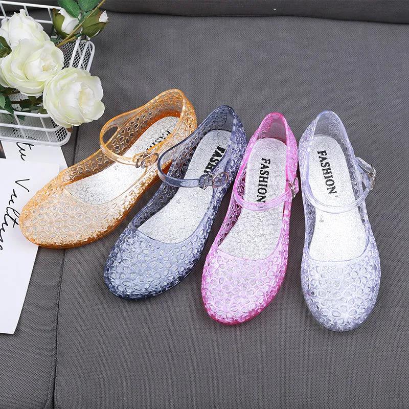 Crystal Sandals Are Soft Non-slip Wear-resistant Women's Sandals All-match Women's Shoes Wedge Heels Women's Sandals