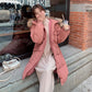 Winter Clothes Down Padded Jacket Women New Mid-length Thick Fur Collar Padded Jacket