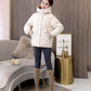 Cotton-padded Jacket Women's Winter Loose Hooded Regular Print Cotton-padded Jacket Women's Jacket