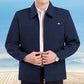 Middle-aged and Elderly Jacket Autumn and Winter Men's Middle-aged Jacket Dad Men's Clothing