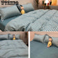 Fashion Simple Style Home Bedding Sets Bed Linen Duvet Cover Flat Sheet Winter King Queen Twin