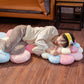 Squishy Plush Pillow Stuffed Flowers Seat Cushion Chair Decoration Plush Petal Round Cushion Lovely Kids Sleeping Pillow