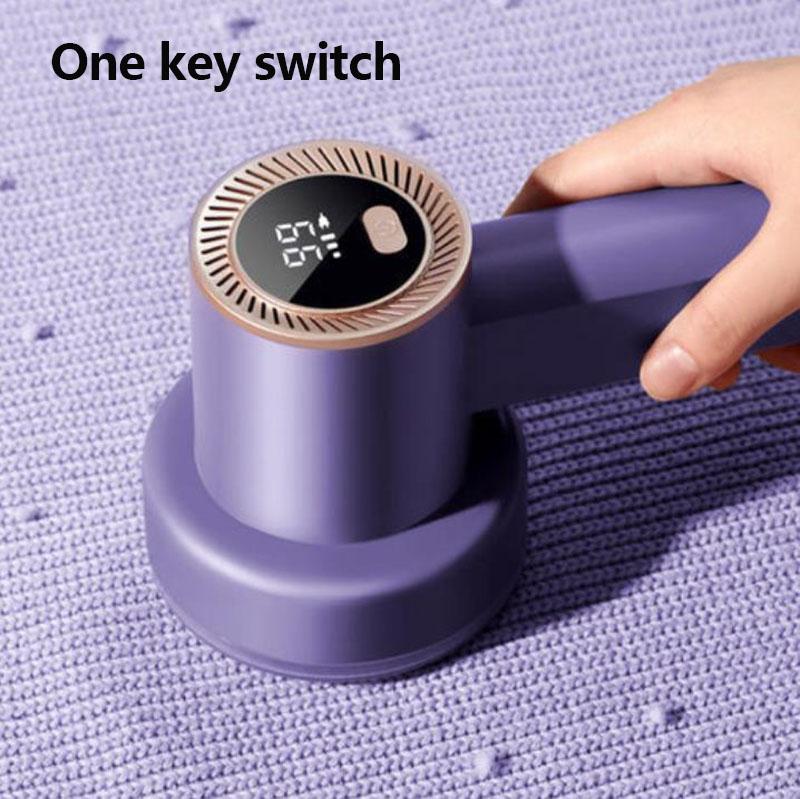 Powerful Electric Sweater Hairball Trimmer Sofa Lint Remover USB Rechargeable Stripper Portable Epilator