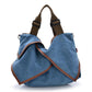 Women Large Capacity Canvas Bags Travel Casual Large Daily Shoulder Tote Shopper Handbag Simple Hobo Bags