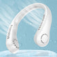 Leafless Hanging Neck Mini Fan Portable Sports Electric Fan USB Charging Big Wind Electric Fan