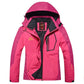 Large Size Autumn/winter Thin Jacket, Windproof, Waterproof, Wear-resistant Top, Outdoor Rock Climbing and Fishing Clothing for Female
