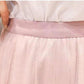 Mesh Pleated Skirt Women's Summer Skirt High Waist Sweet Tulle Skirt Solid Color All Match Loose Skirt Large Hem Dress