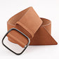 Concise Women Strap Pu Leather Casual All-match Women Waist Belt Wide Waistband