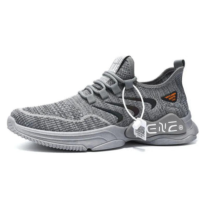 Men's Spring Breathable Flying Woven Men's Sports Shoes Men's Shoes Sports Casual Running Shoes Breathable Men's Shoes