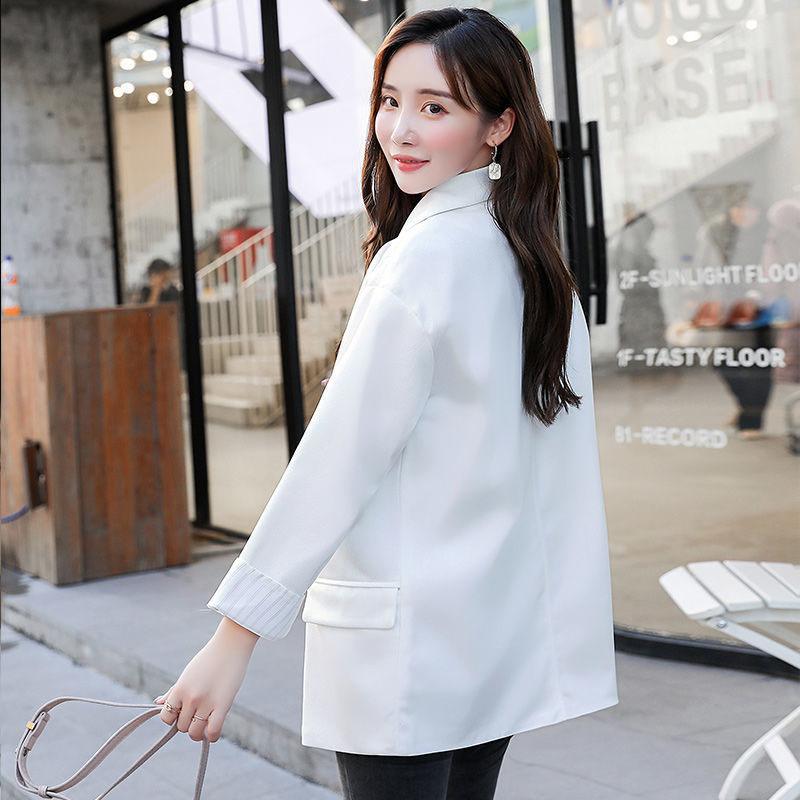 Spring and Autumn Small Suit Loose Casual All-match Slim Suit Jacket Women
