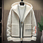 Men's Leather Velvet Jacket Trend In Autumn and Winter Plus Velvet Thick Lamb Velvet Jacket Warm Top