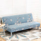 All-inclusive Folding Sofa Bed Cover Tight Wrap Magic Sofa Cover  Printed Stretch Couch Cover Without Armrest