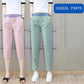 Ice Silk Imitation Cotton and Linen Pants Women's Summer Thin Section Loose and Thin Nine-point Western-style Harem Casual Pants