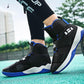 Size 36-45 Men Sneakers Graffiti Basketball Shoes Non-slip Lightweight Breathable Running Shoes