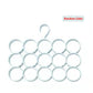 Scarf Tie Storage Rack Thickened Multi-specification Hanger Scarf Rack Belt Rack Belt Rack Multi-function Rack Wardrobe Organizer