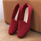 Soft-soled Non-slip Single Shoes for The Elderly Breathable Flying Woven Mesh Shoes Casual Versatile Middle-aged and Elderly Shoes