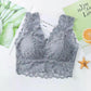 Women's Sexy No Steel Ring Beautiful Back Lace Underwear Bra Women Gather Anti-sagging Thin Bra Outer Wear Running Training Fitness Yoga Underwear
