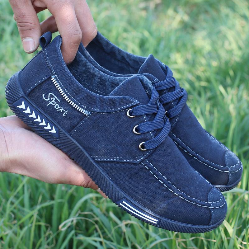 Casual Men Sneakers for Men Shoes Canvas Male Footwear Spring Autumn Breathable Running Shoes