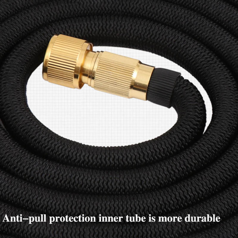 High Pressure Car Wash Water Gun Hose Telescopic Suit Magic Hose Watering Flowers Flushing Toilet Artifact Antifreeze Car Washing Tool