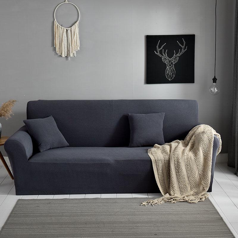 Pure shades Elastic Cover for Sofa Living Room Slipcover Sofa Cover Stretch couch Cover 1/2/3/4 Seat