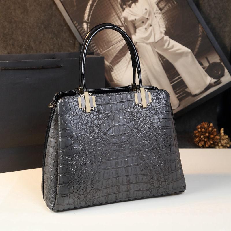 Genuine Leather Texture Female Bag Summer Handbag Large Capacity Retro Middle-aged Mother Bag Lady Trendy Bag
