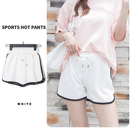 Sports Shorts Women's Summer Running Quick-drying Loose Outer Wear High-waisted Wide-leg Pants Large Size Casual Pants