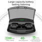 TWS Wireless Bluetooth Earphone 5.0 8D Stereo Digital Display Charging Cabin Invisible Sport Headset