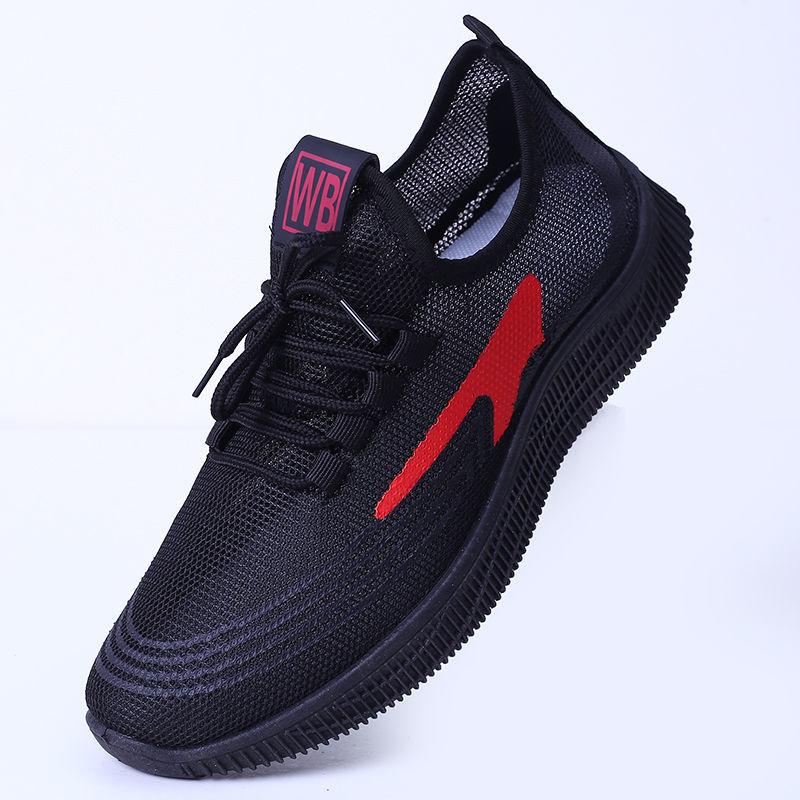 Spring and Summer Sports Shoes Men's Shoes Men's Running Shoes Lightweight Mesh Breathable Wear-resistant Casual Shoes Men
