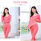 Thermal Underwear Women's Thickening and Velvet Suit Tight-fitting Body Students Autumn Clothes Long Trousers Youth Winter Cotton Sweater